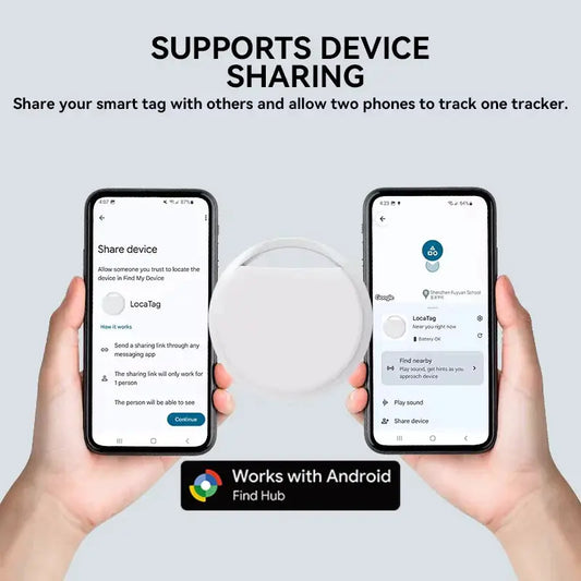 Navigation Tracker For Android Phones Work With Google Find Hub App Remote Locating Key Finder for Xiaomi Samsung Pixel GMS by White Beach