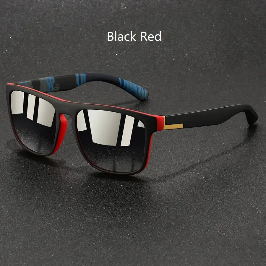 Fashion Vintage Square Sunglasses Men Women Fishing Driving Man Luxury Brand Designer Sun Glasses Anti-Glare Retro Eyewear by White Beach