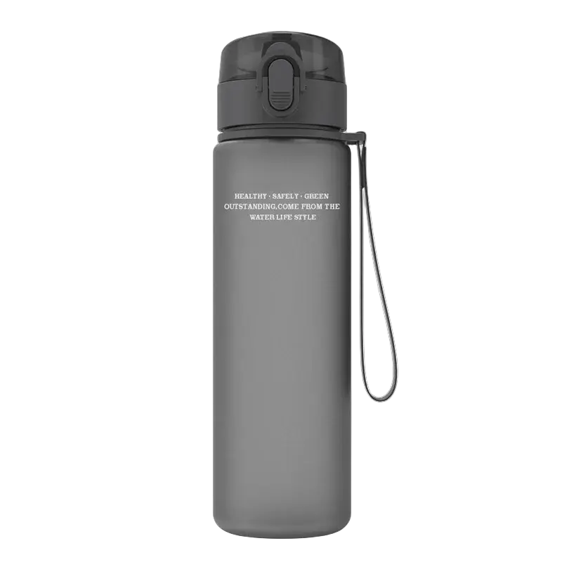 BPA Free Leak Proof Sports Water Bottle High Quality Tour Hiking Portable My Favorite Drink Bottles 560ML by White Beach
