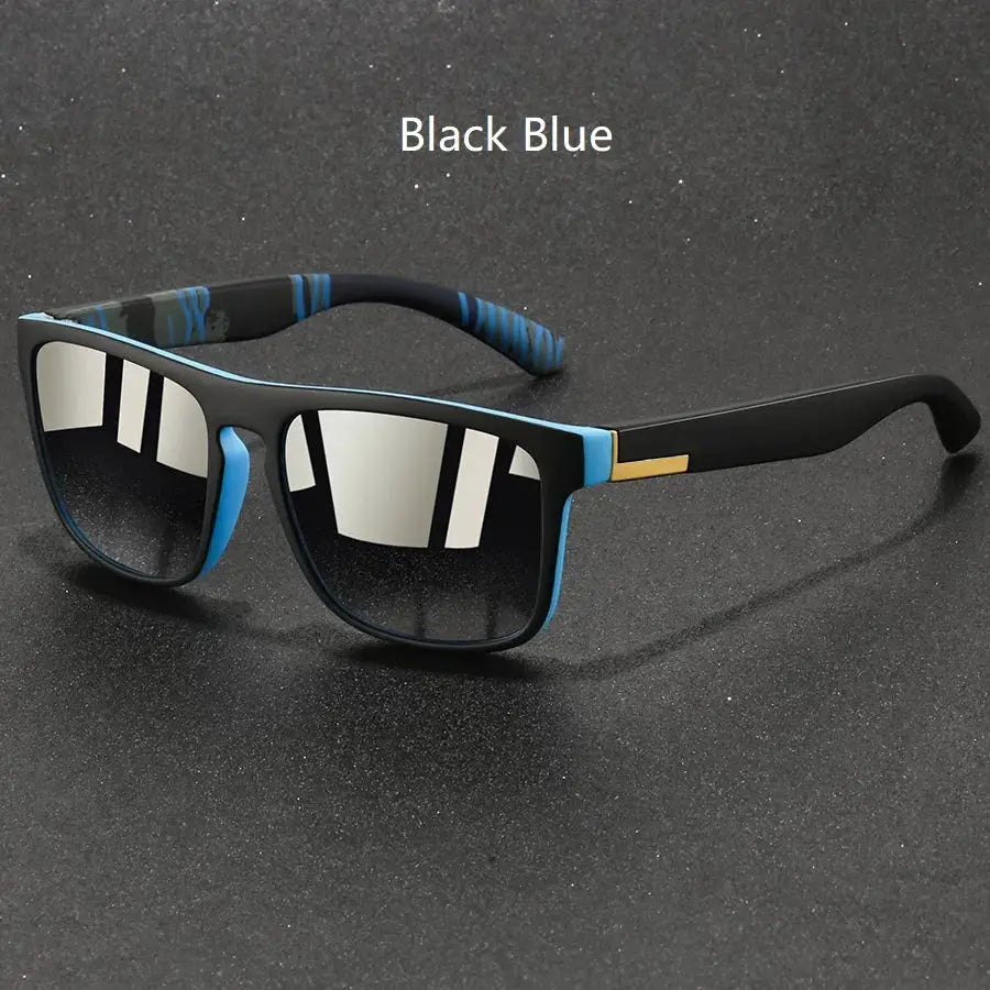 Fashion Vintage Square Sunglasses Men Women Fishing Driving Man Luxury Brand Designer Sun Glasses Anti-Glare Retro Eyewear by White Beach