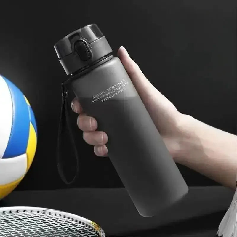 BPA Free Leak Proof Sports Water Bottle High Quality Tour Hiking Portable My Favorite Drink Bottles 560ML by White Beach