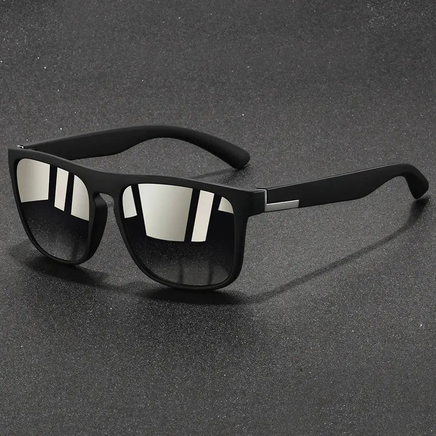 Fashion Vintage Square Sunglasses Men Women Fishing Driving Man Luxury Brand Designer Sun Glasses Anti-Glare Retro Eyewear by White Beach