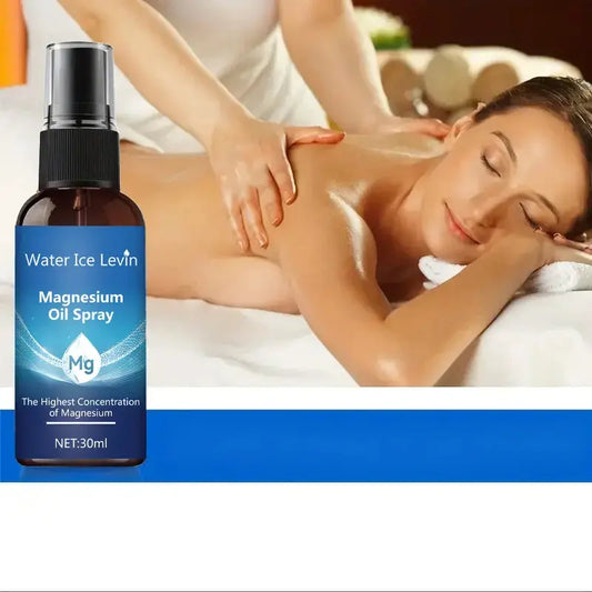 Magnesium Oil Spray face and body skin care essential oil moisturizing massage essential oil by White Beach