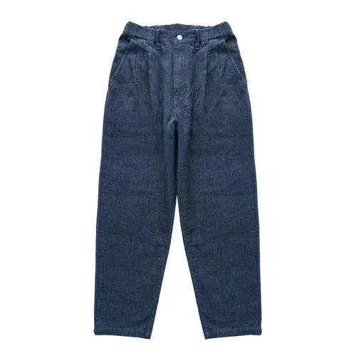 Sauce Zhan Men Pants Ramie Pants Men Summer Breathable Casual Pants Ankle-length Loose Fit Taper Leg by AliShop
