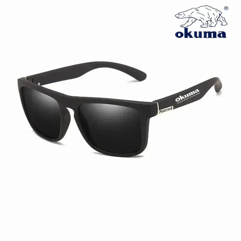 Okuma polarized sunglasses UV400 for men and women outdoor hunting, fishing, driving bicycles, sunglasses optional box by AliShop