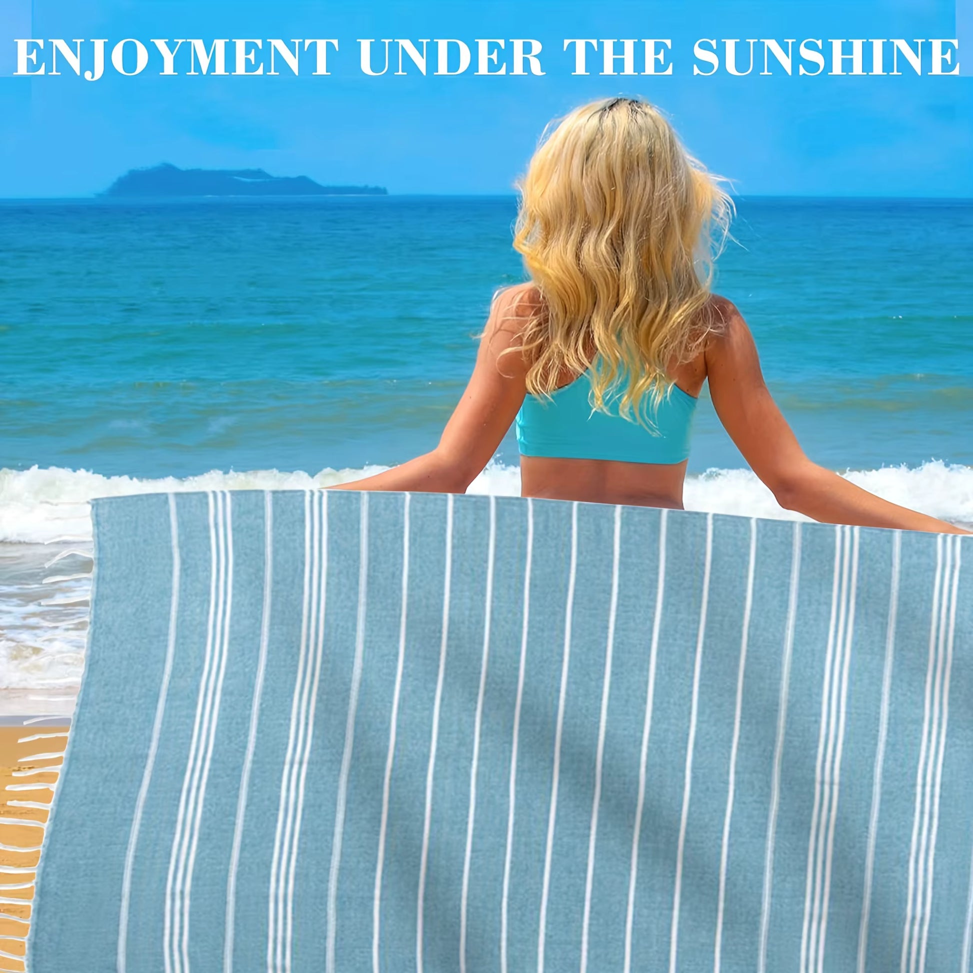 Thin Turkish Beach Towel 90*180CM Sauna Spa Gym sports Fitness Fringed Bath Towel kitchen Soft Absorbent Quick drying towels by AliShop