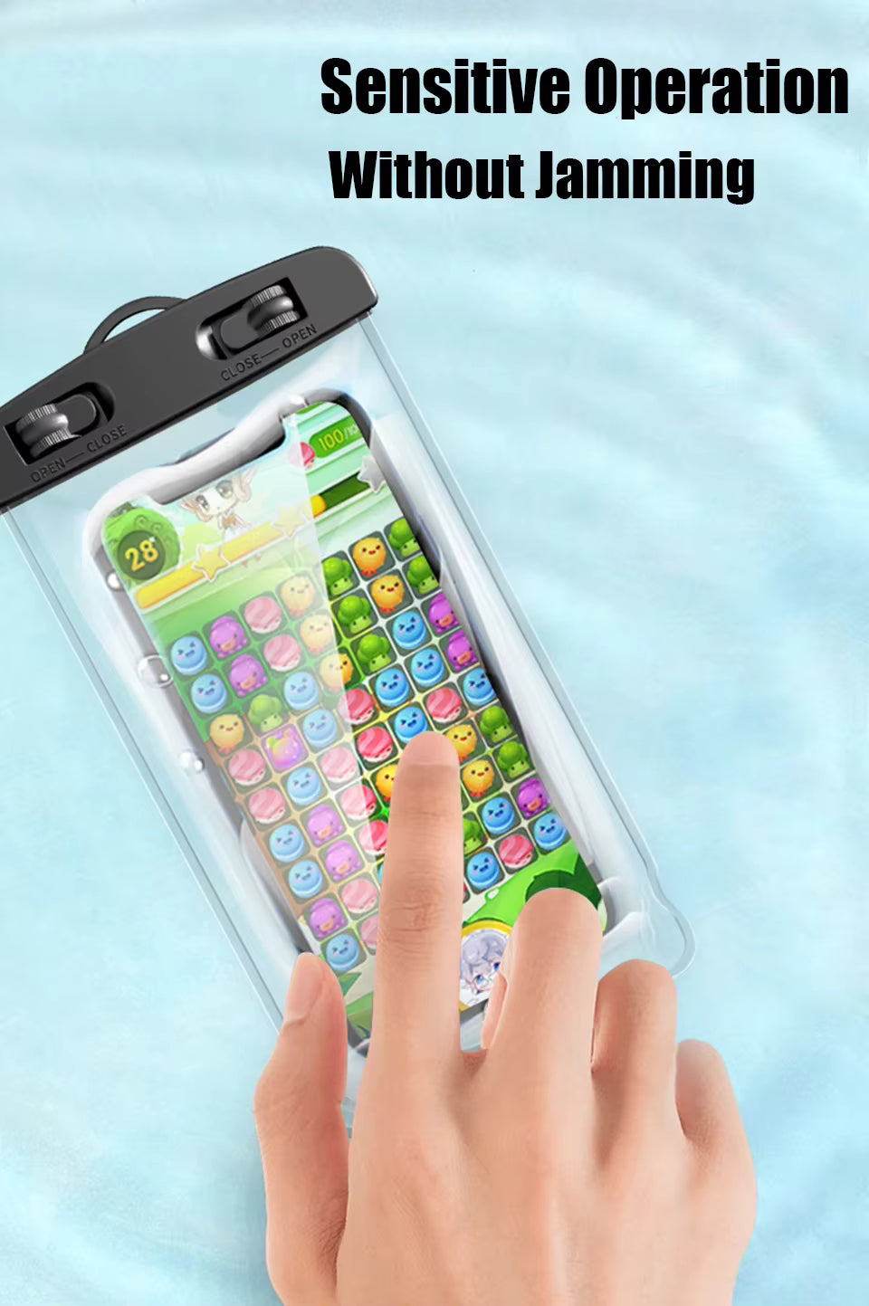 Universal Waterproof Phone Case for Swimming - Underwater Protector Pouch Cover Compatible with iPhone 11 12 13 14 15 16 pro - S by AliShop