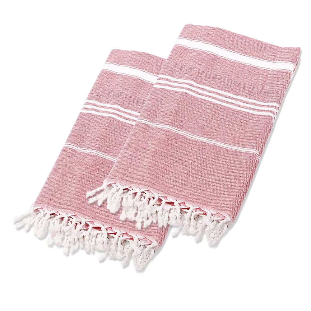 Thin 100X180cm Turkish Beach Towel Oversized Sand Free Tassel Quick Dry Swim Extra Large Light Travel for Adults Gifts Accessories by AliShop