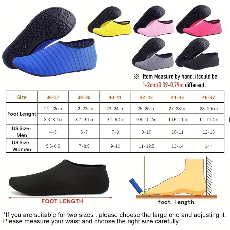 Water Shoes Women Barefoot Socks Anti-Slip Quick-Dry Men Beach Swim Water Sports Shoes by AliShop