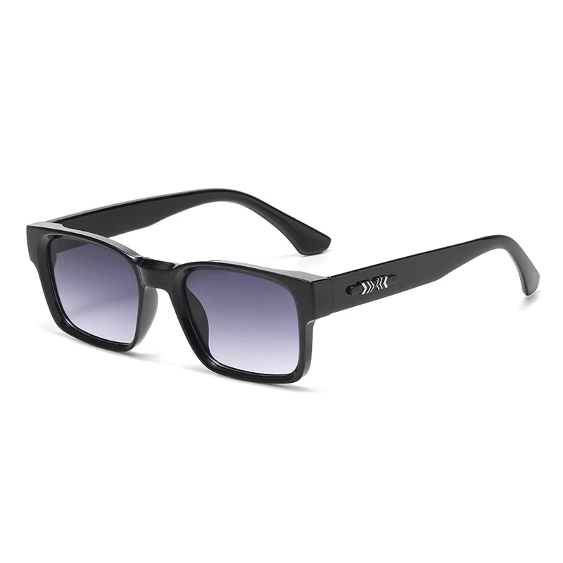 Light Luxury Square Sunglasses Minimalist Design Elegant Unisex Uv400 Protection Sun Glasses 9017 by AliShop