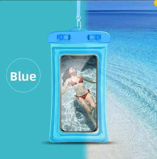 Floating Waterproof Swimming Bag Phone Case & Strap For iPhone 11 12 13 14 15 Pro Max Samsung S23 S22 Xiaomi Huawei Cover by AliShop