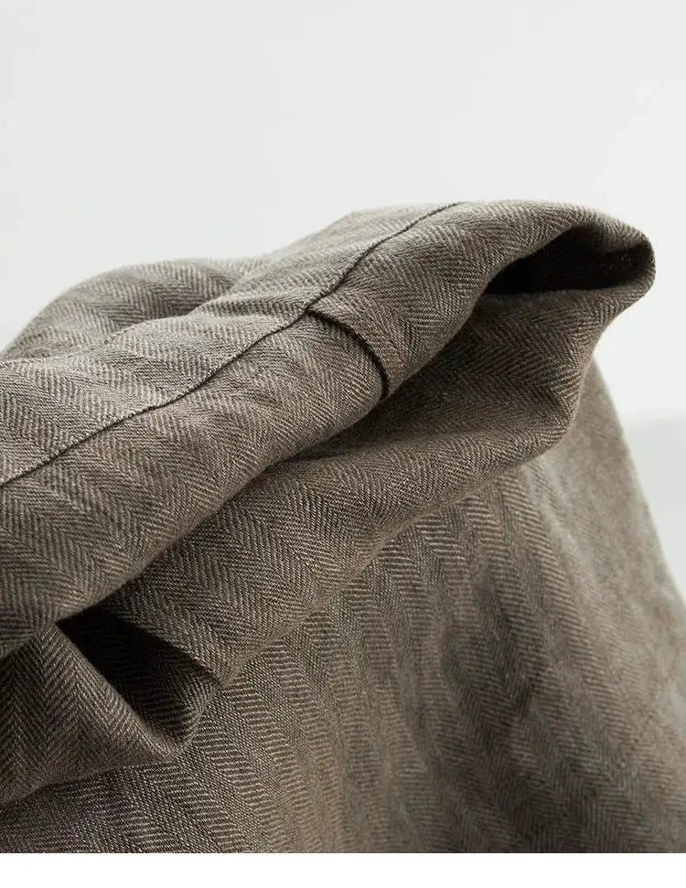 21 Count Ramie Elastic Waist Plus Size Casual Pants Loose Linen Women's Trousers 2026 Spring/Summer Women's Fashion by AliShop