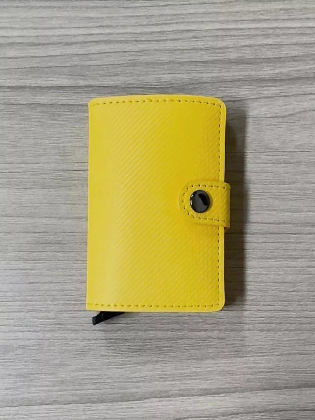 Rfid Visit Credit Card Holder Storage Luxury Small Smart Wallet Metal Business Cardholder Case Women Minimalist Walet for Men by AliShop