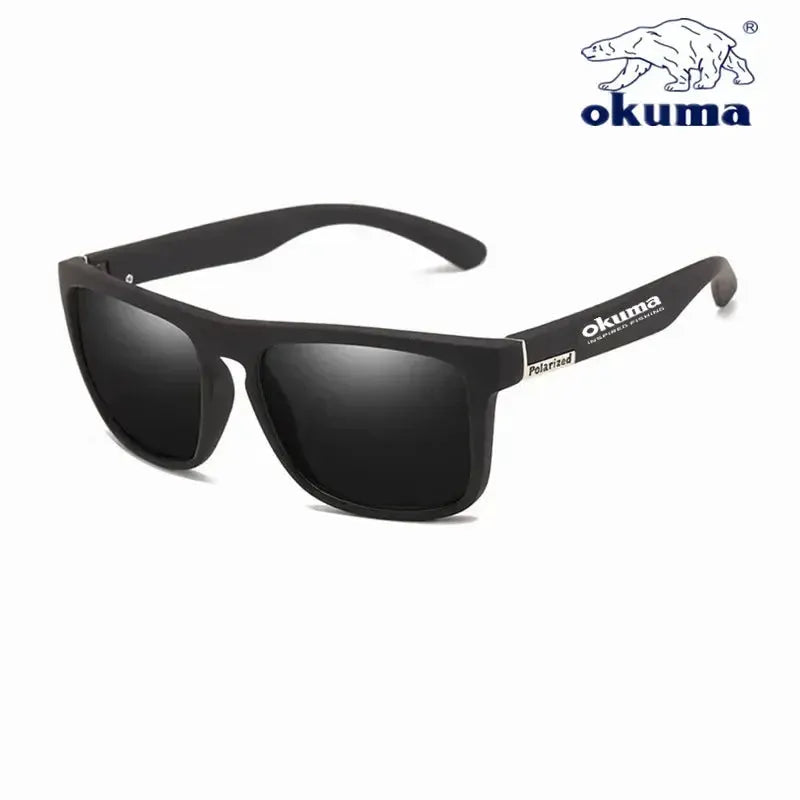 Okuma polarized sunglasses UV400 for men and women outdoor hunting, fishing, driving bicycles, sunglasses optional box by AliShop