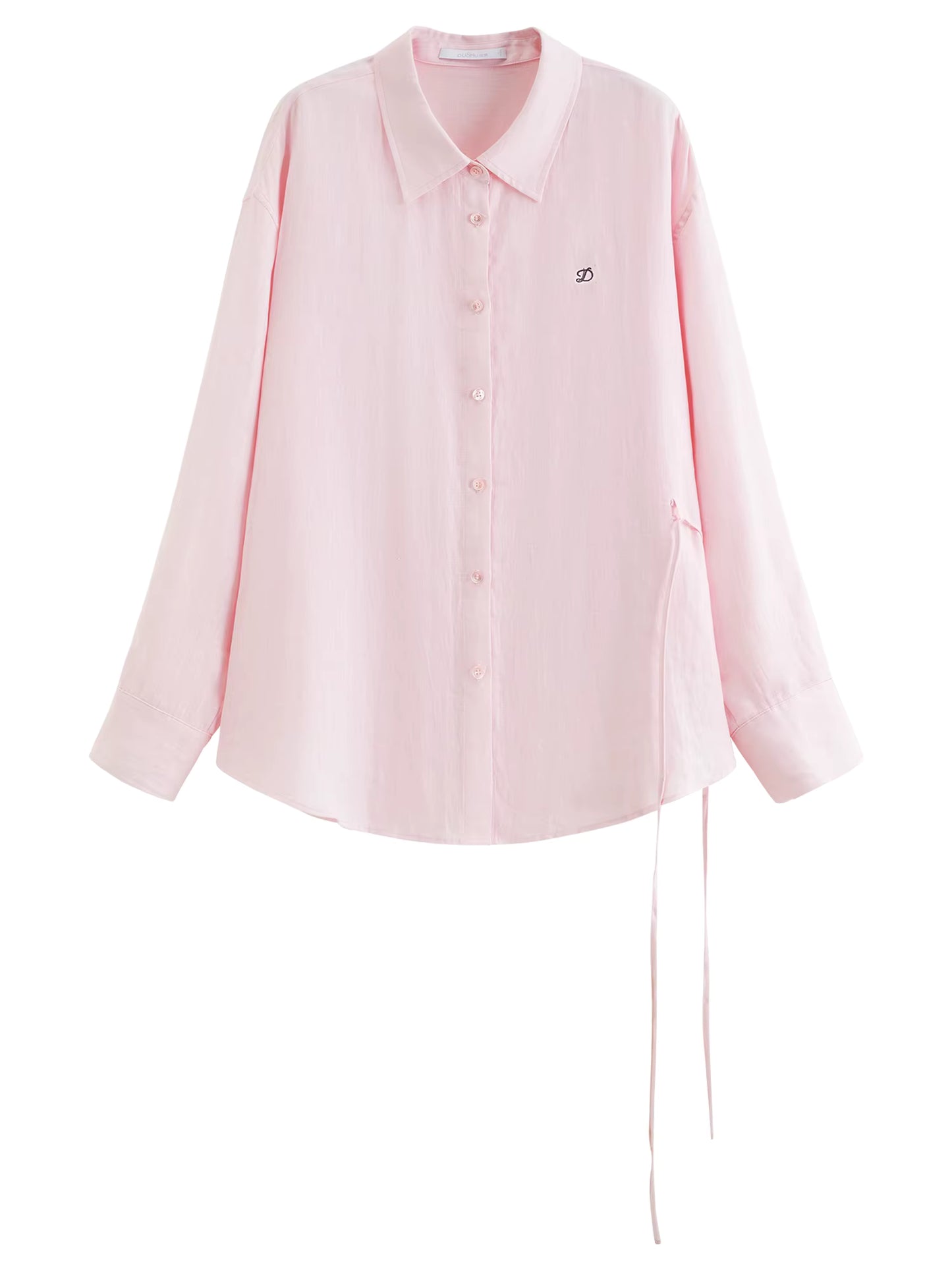 DUSHU 【Breathable Series】 Drop-Shoulder Multi-Color Linen Shirt New Summer Arrival Ramie Top Long Sleeve Leisure Sun-protection by AliShop