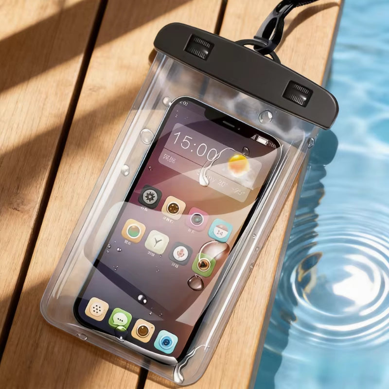 Universal Waterproof Phone Case for Swimming - Underwater Protector Pouch Cover Compatible with iPhone 11 12 13 14 15 16 pro - S by AliShop