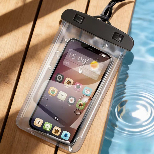 Universal Waterproof Phone Case for Swimming - Underwater Protector Pouch Cover Compatible with iPhone 11 12 13 14 15 16 pro - S by AliShop