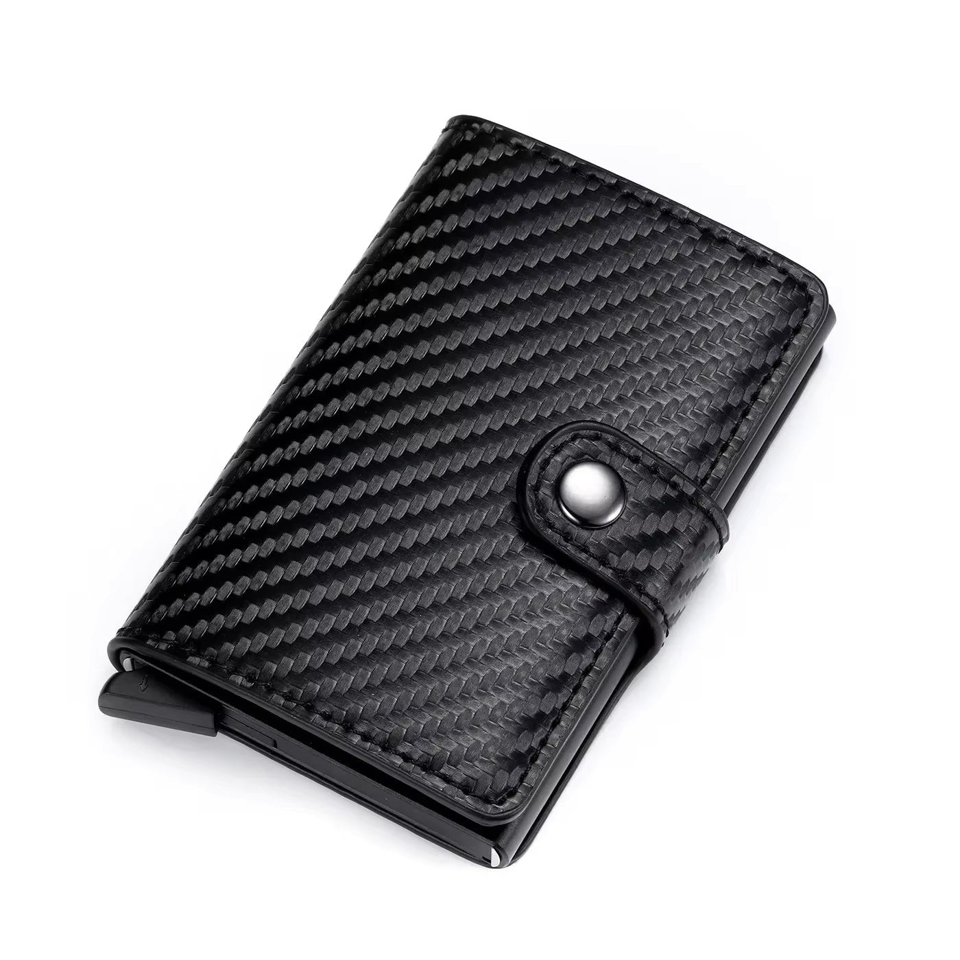 Rfid Visit Credit Card Holder Storage Luxury Small Smart Wallet Metal Business Cardholder Case Women Minimalist Walet for Men by AliShop