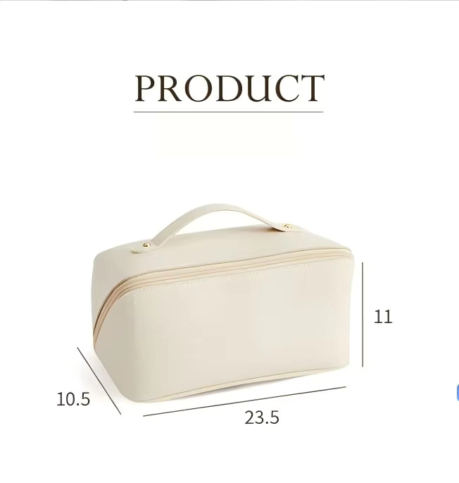 Homefish Organizer Female Toiletry Kit Bag MakeUp Case Storage Pouch Luxury Lady Box, Cosmetic Bag, Organizer Bag For Travel Zip by AliShop