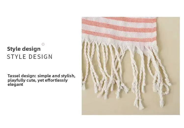 100x180CM Cotton Turkish Beach Towel Sauna Spa Gym Sports Fitness Fringed Bath Towel Shawl Scarf Sang Travel Blanket by AliShop
