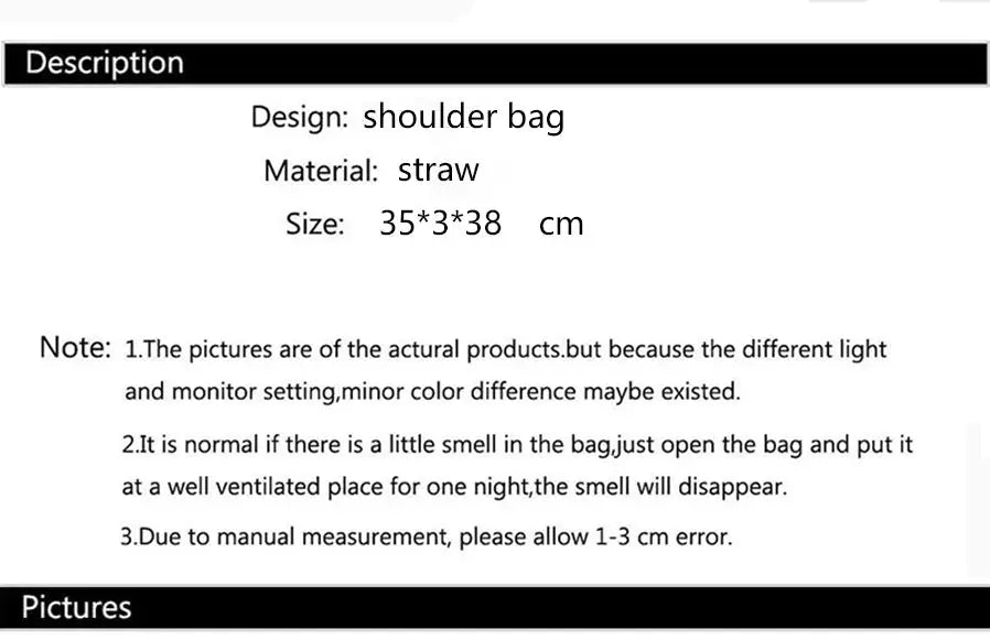 Fashion Rattan Women Shoulder Bags Woven Female Handbags Large Capacity Summer Beach Straw Bags Casual Tote Purses by AliShop