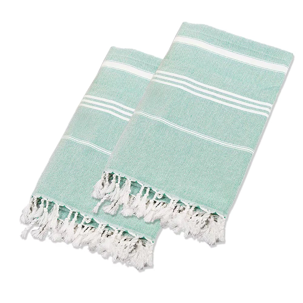 Thin 100X180cm Turkish Beach Towel Oversized Sand Free Tassel Quick Dry Swim Extra Large Light Travel for Adults Gifts Accessories by AliShop