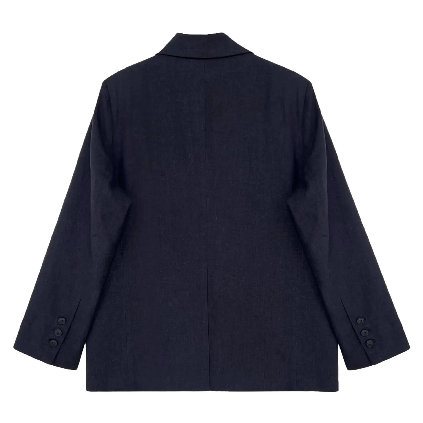 Linen Blazer For Women 2025 Spring Cotton-linen Suit + Pants Set Sold Separately by AliShop
