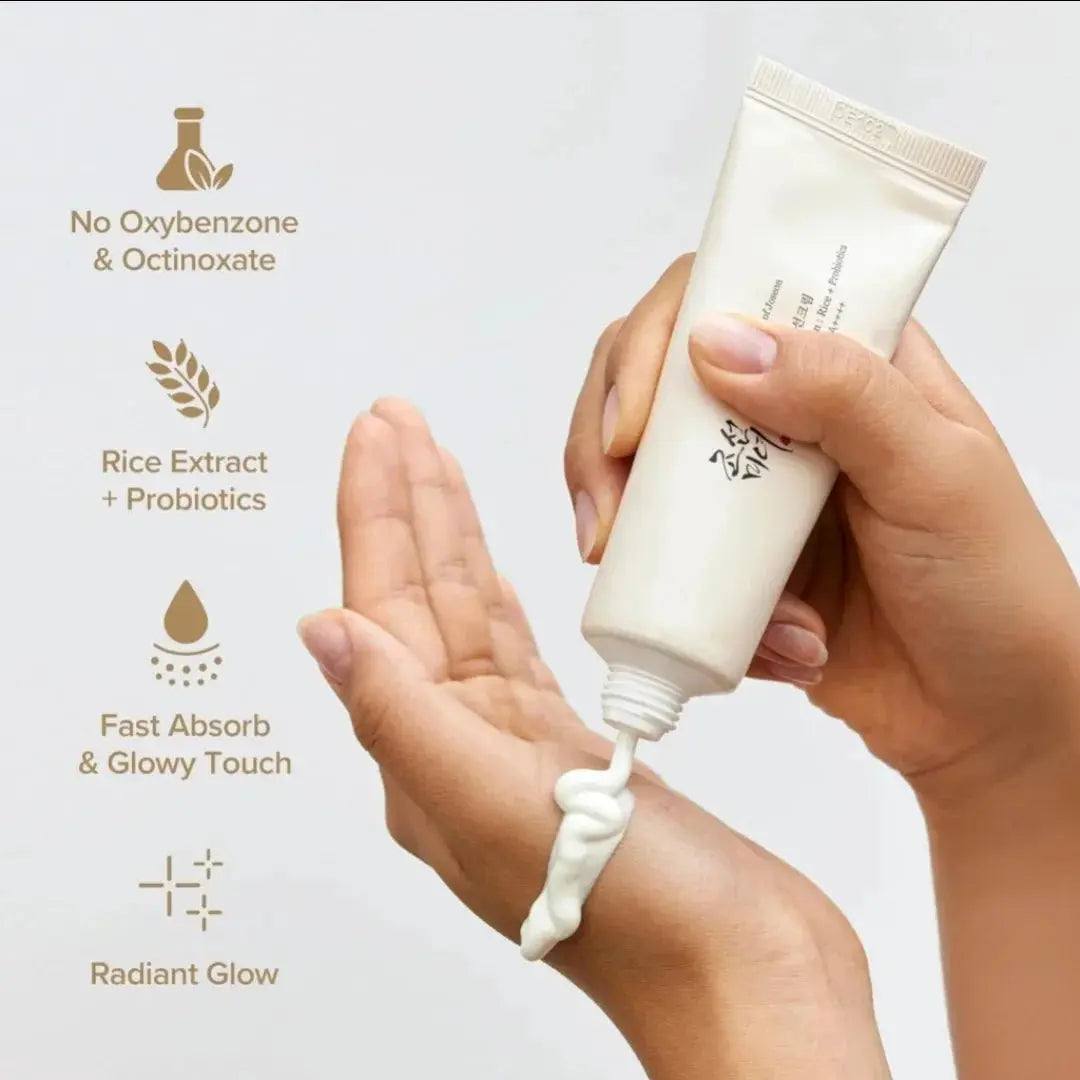 SPF50+ Beauty of Joseon Sunscreen Korean Rice Probiotic Solar Blocker Skin Cream Anti UV Sun Block Facial Mild Moisturizer 50ml by AliShop