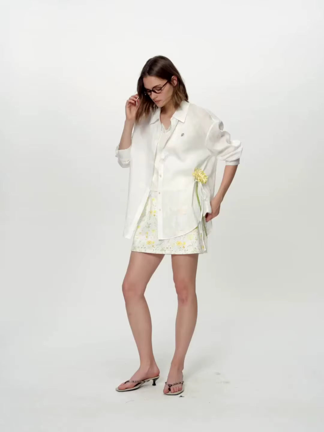 DUSHU 【Breathable Series】 Drop-Shoulder Multi-Color Linen Shirt New Summer Arrival Ramie Top Long Sleeve Leisure Sun-protection by AliShop