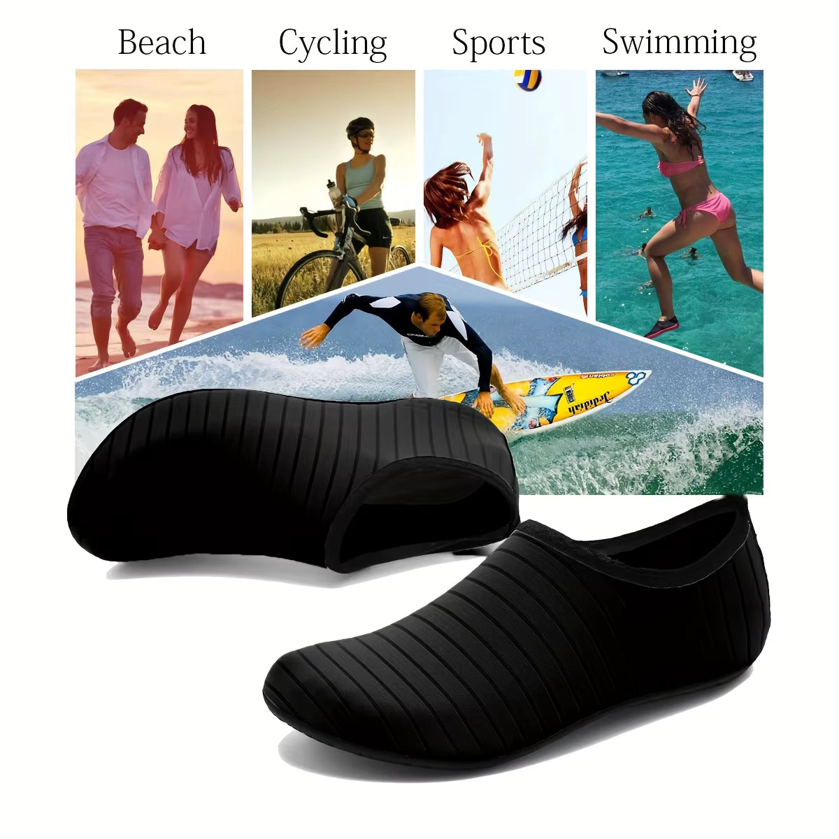 Water Shoes Women Barefoot Socks Anti-Slip Quick-Dry Men Beach Swim Water Sports Shoes by AliShop