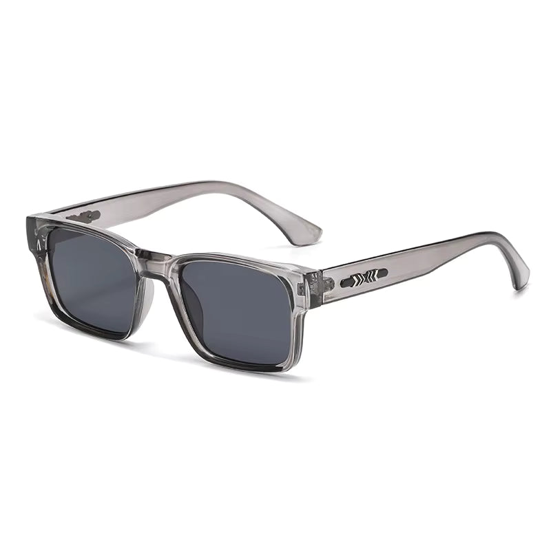 Light Luxury Square Sunglasses Minimalist Design Elegant Unisex Uv400 Protection Sun Glasses 9017 by AliShop